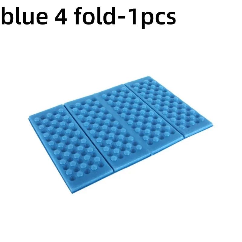 Folding Camping Mat Seat Waterproof XPE Foam Seat Cushion Poatable Picnic Pad Beach Chair for Hiking Fishing Mountaineering