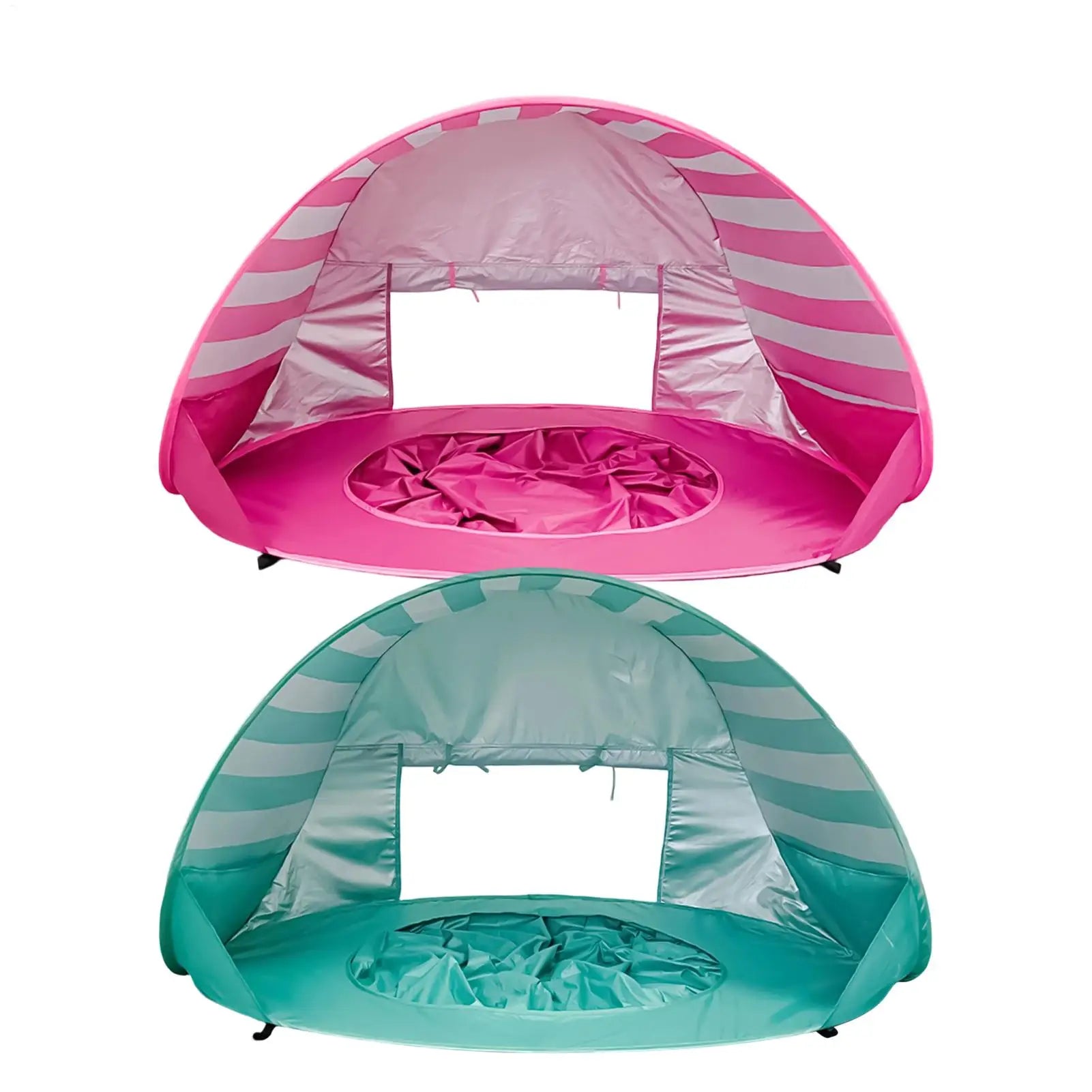 Beach Tent For Kids UV Protection Foldable With Mini Pool Outdoor Shade Tent For Vacation Traveling Camping Picnic Outdoor