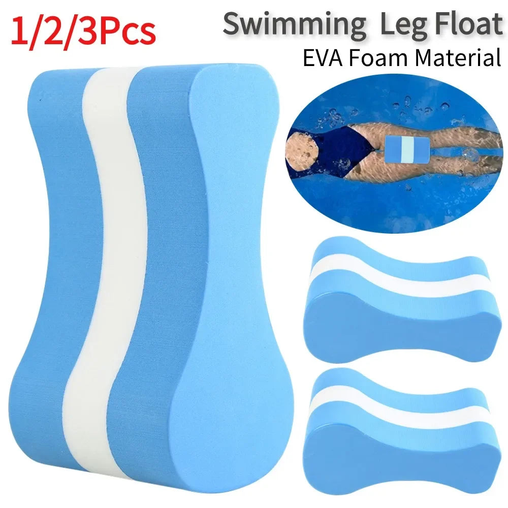 1/2/3PCS Pull Buoy Flotation EVA Foam Leg Float Pool Training Aid for Adults Figure-8 Shaped Water Exercise Swimming Leg Float