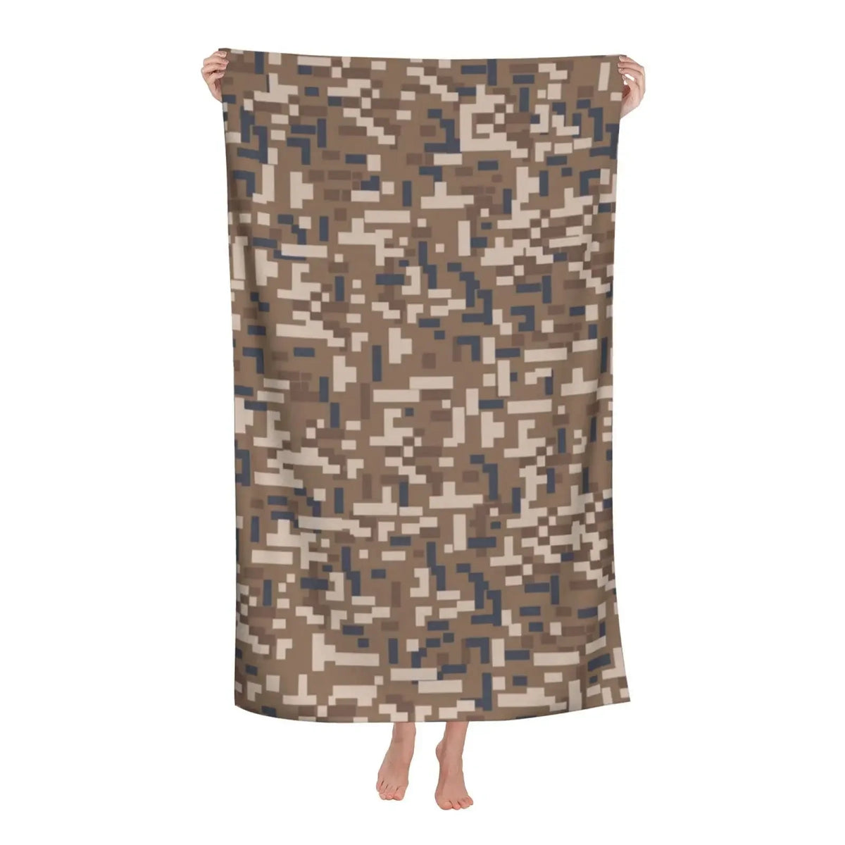 Camouflage Pattern Beach Towel Microfiber Soft Quick Dry Sand Free Towel Absorbent Large Bath Towel,Oversized Yoga Girls Boys