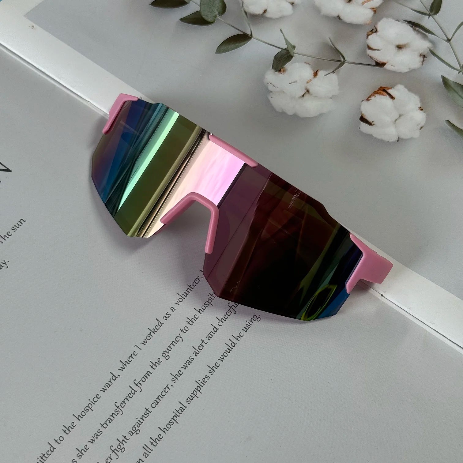 2025 New Arrival Fashion Outdoor Kids Glasses Square Frame Cycling Sunglasses Windproof UV Resistant Plastic Eyewears