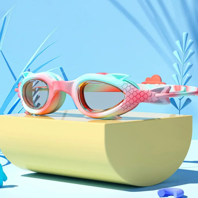 Swimming Goggles Waterproof Anti Fog High-definition Small Frame Goggles Professional Training Kid's Swimming Goggles Equipment