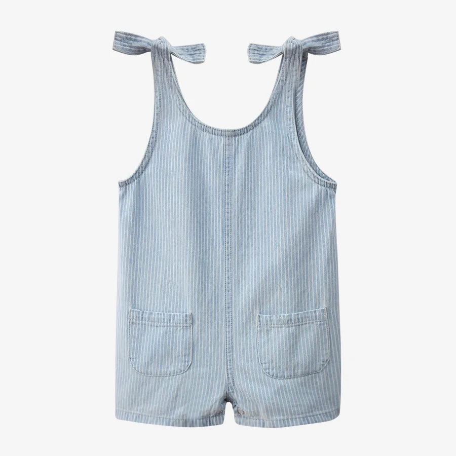 Clearance sale AS SS25 Summer Pinstripe Denim Collection brother and sister matching clothes