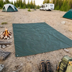 Thickened Non-Slip Outdoor Camping Mat, Heavy-Duty Oxford Ground Mat, Portable for Camping Hiking Beach Travel