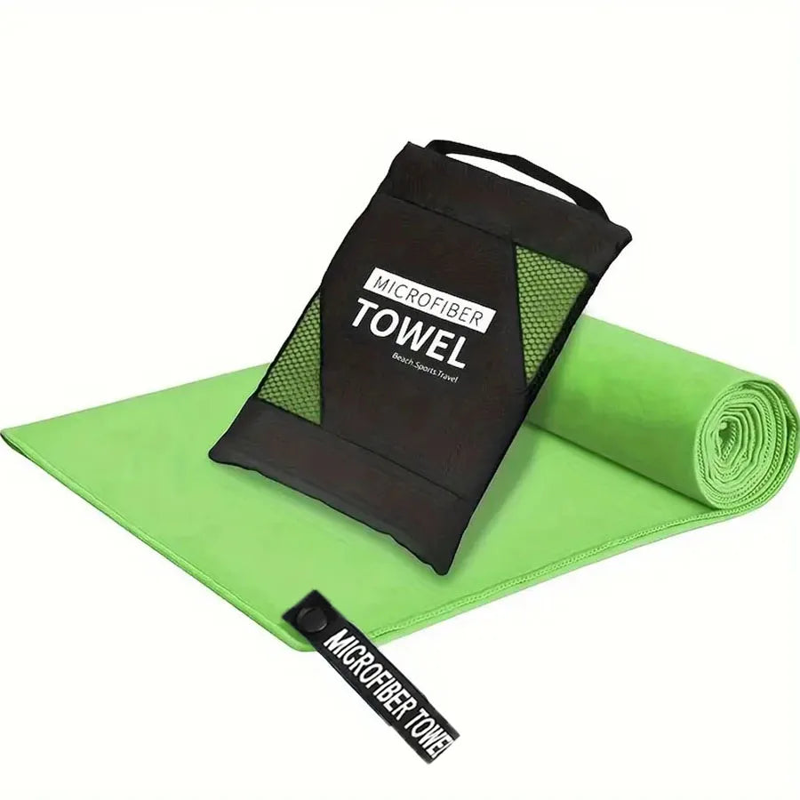 Quick-Drying Sports Towel Thick Sand Free Microfiber Towel Super Absorbent Soft Compact Beach Swim Travel Camping Towel 1pc