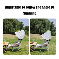 Mini Folding Outdoor Beach Chair Sunshade Lightweight Portable Camping Shelter Shade Tent Outdoor Camping Accessories