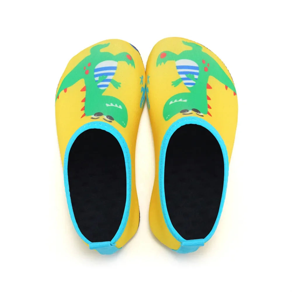Children Water Beach Shoes Swimming Barefoot Girls Quick-Drying Aqua Shoes Boy Color Light Soft Slipper Snorkeling Swim Socks