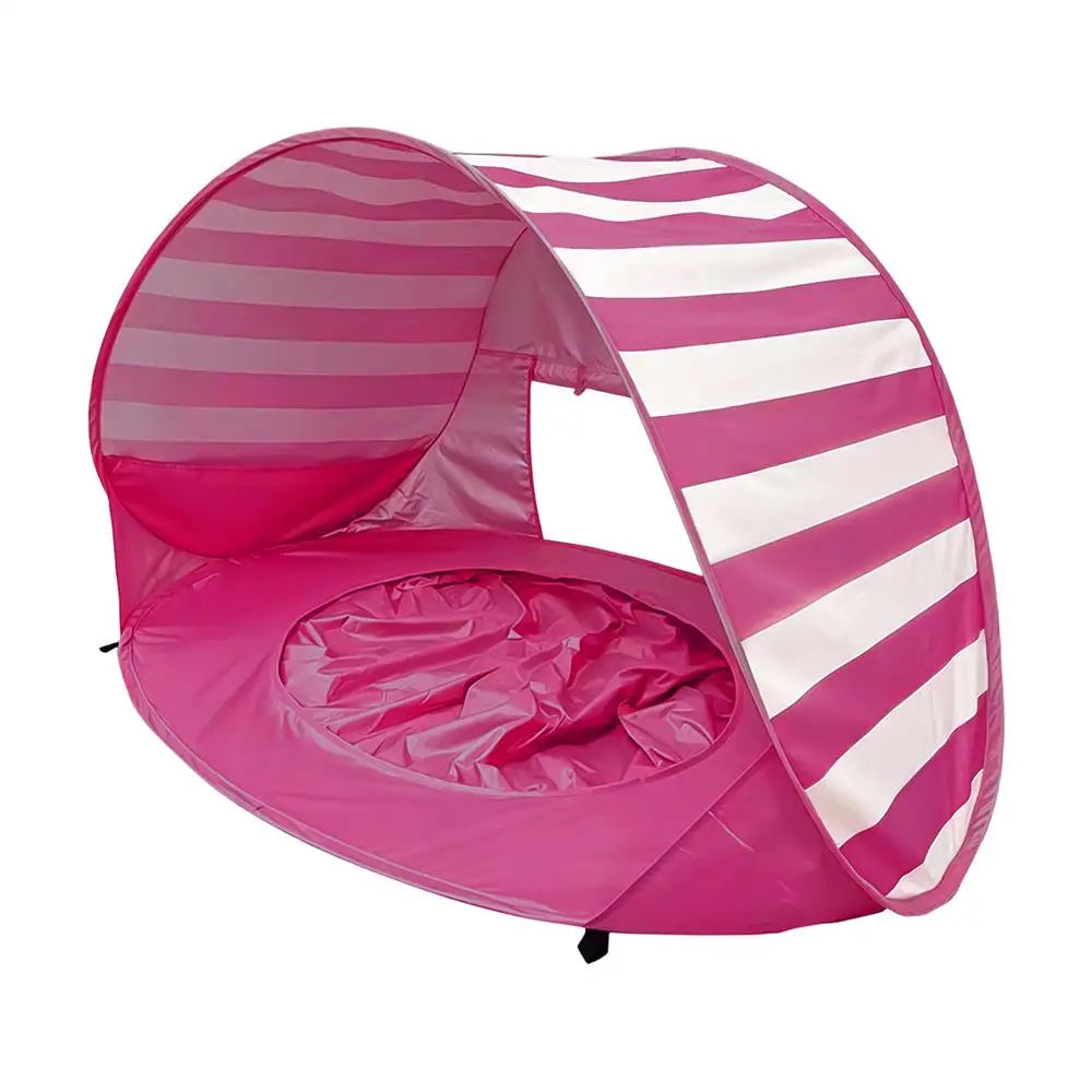 Beach Tent For Kids UV Protection Foldable With Mini Pool Outdoor Shade Tent For Vacation Traveling Camping Picnic Outdoor
