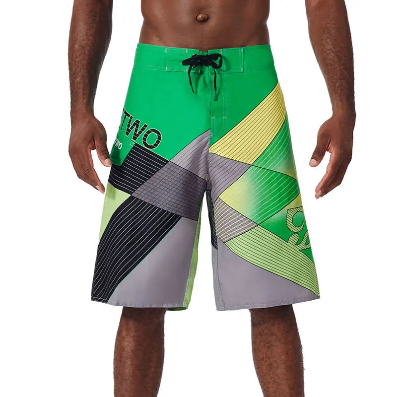 Summer Quick Drying Men Surf Beach Shorts Fitness Muscle High Quality Water Sports Men Beach Shorts  swimshorts  bermuda homme
