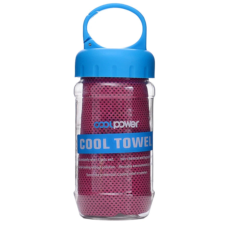 Breathable Cooling Towel Microfiber Mesh Ultra Soft Lightweight Quick Dry Ice Wipes Outdoor Sports Sunstroke Prevention