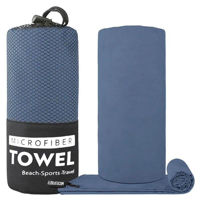 Quick-Drying Sports Towel Thick Sand Free Microfiber Quick Dry Towel , Super Absorbent Soft Swim BeachTowels for Men, Women