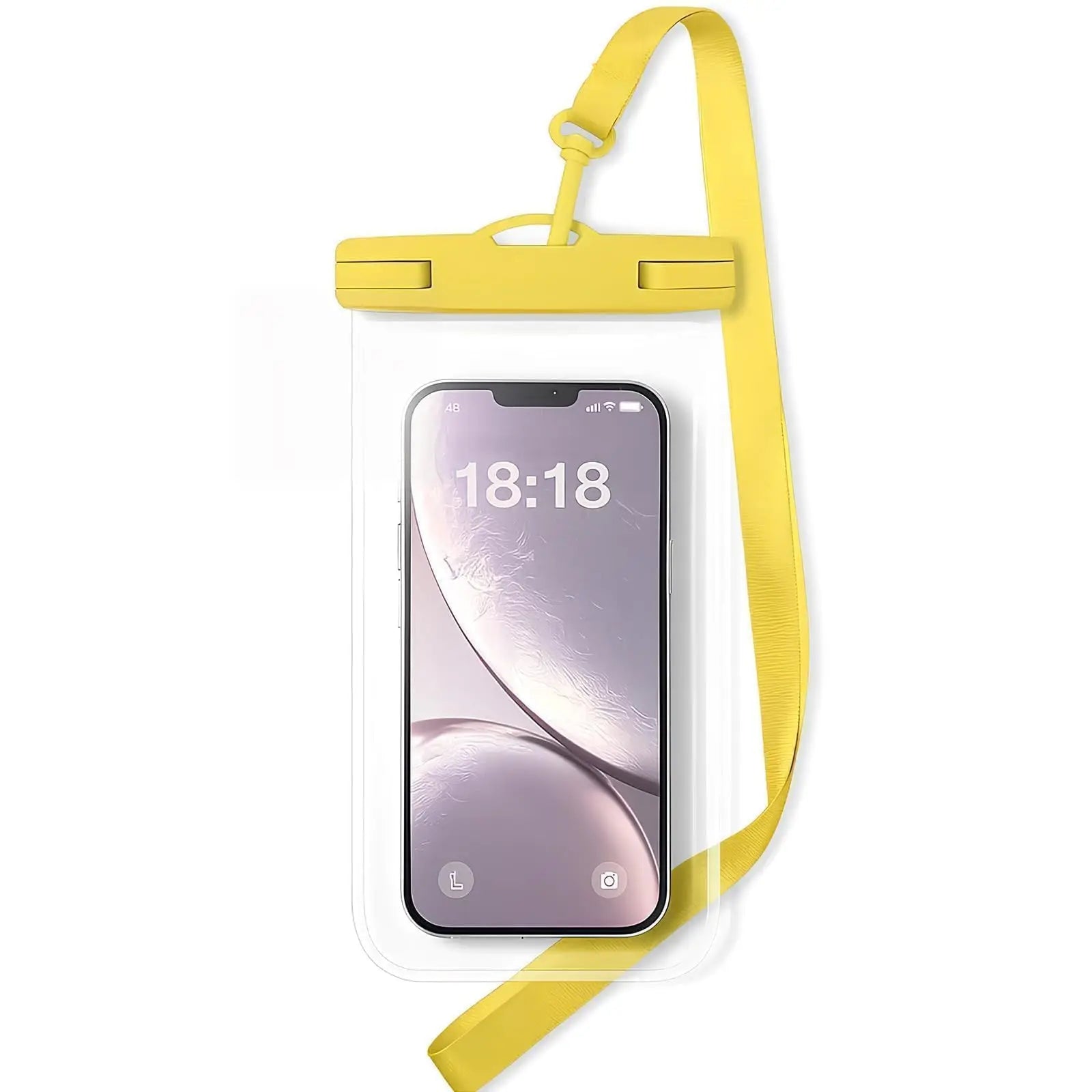 Universal Waterproof Phone Case Touch Screen Dry Bag HD Underwater Pouch for Swimming Beach Up to 7.0 Inch