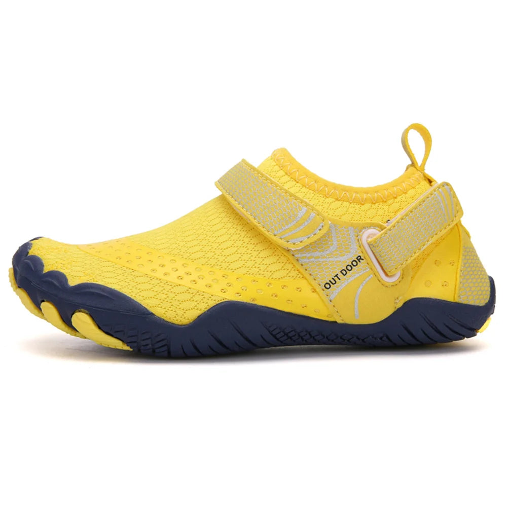 Kids Aqua Shoes Summer Beach Five Fingers Barefoot Water Shoes Swimming Lightweightl Non-slip Seaside River Children Sneakers