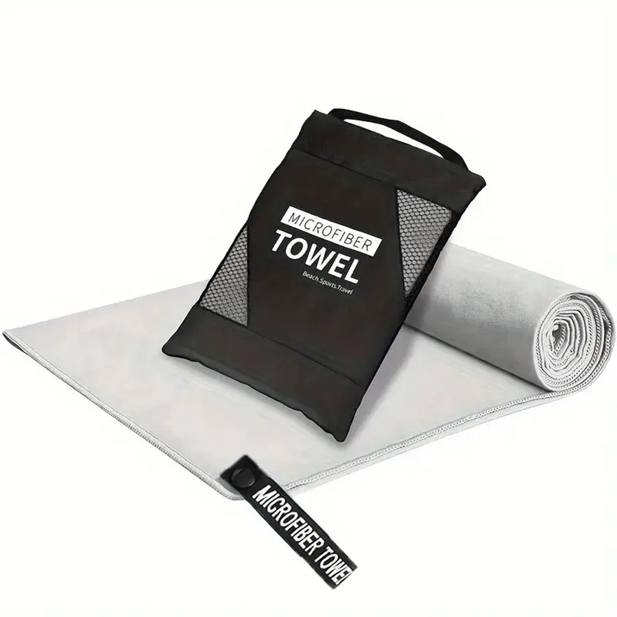 Quick-Drying Sports Towel Thick Sand Free Microfiber Towel Super Absorbent Soft Compact Beach Swim Travel Camping Towel 1pc