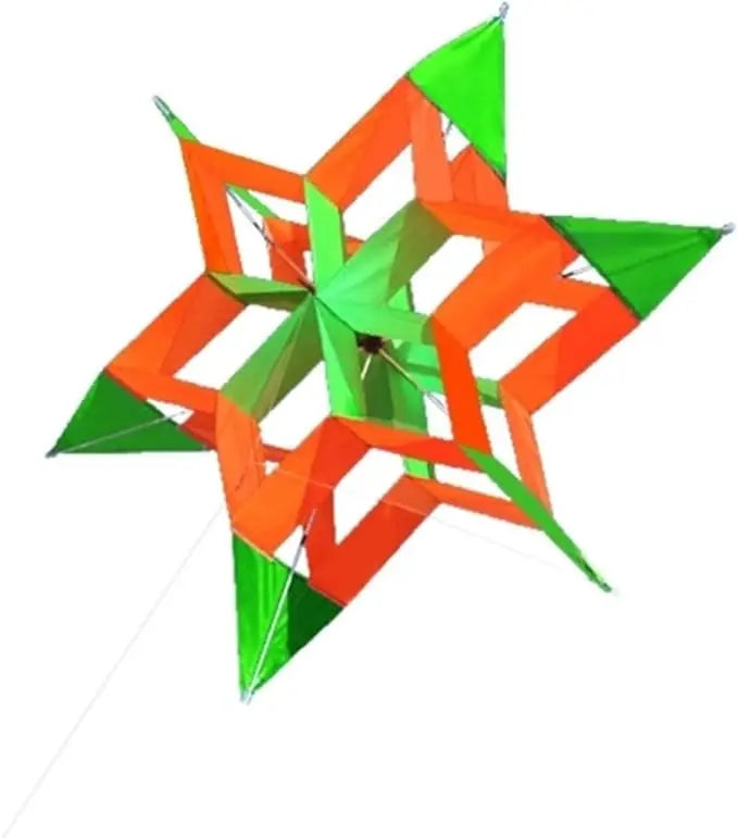 Colorful 3D Lotus Flower Kite for Kids Adults Easy to Fly Flower Kites with Flying Line Outdoor Toy for Picnic Beach Park Travel