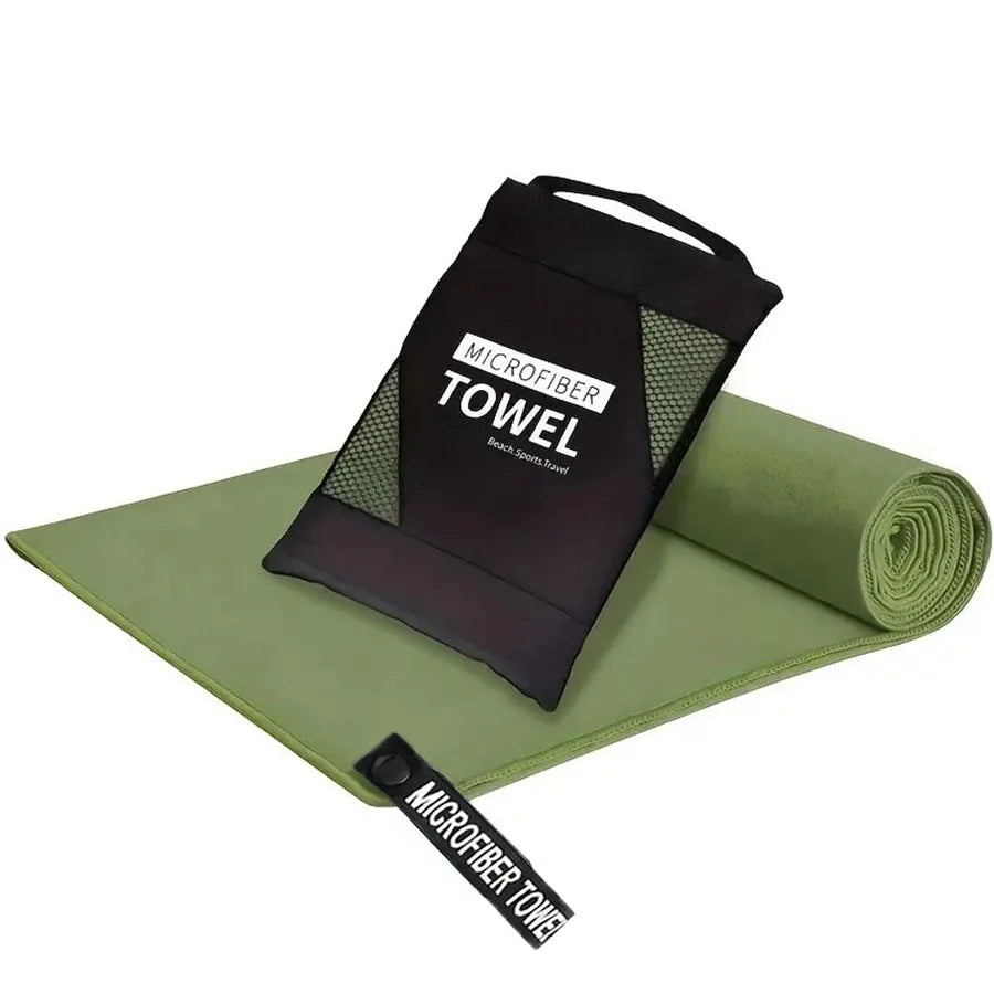 Quick-Drying Sports Towel Thick Sand Free Microfiber Towel Super Absorbent Soft Compact Beach Swim Travel Camping Towel 1pc