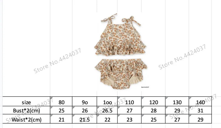 KS Baby Girls Swimming Suit Wear 18M-9Y Flower Children Brand BC MR TAO Clothes Kids SwimWears Sister Brother Matching Wholesale