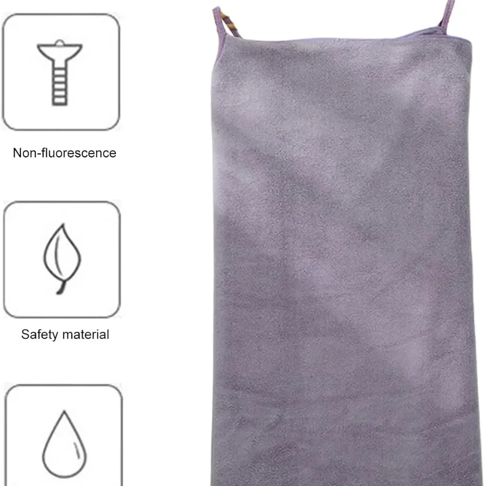 70X140cm Ladies Straps Wearable Bath TowelSuper Soft Wearable Bath TowelQuick Drying Super Absorbent Comfortable Beach Towel