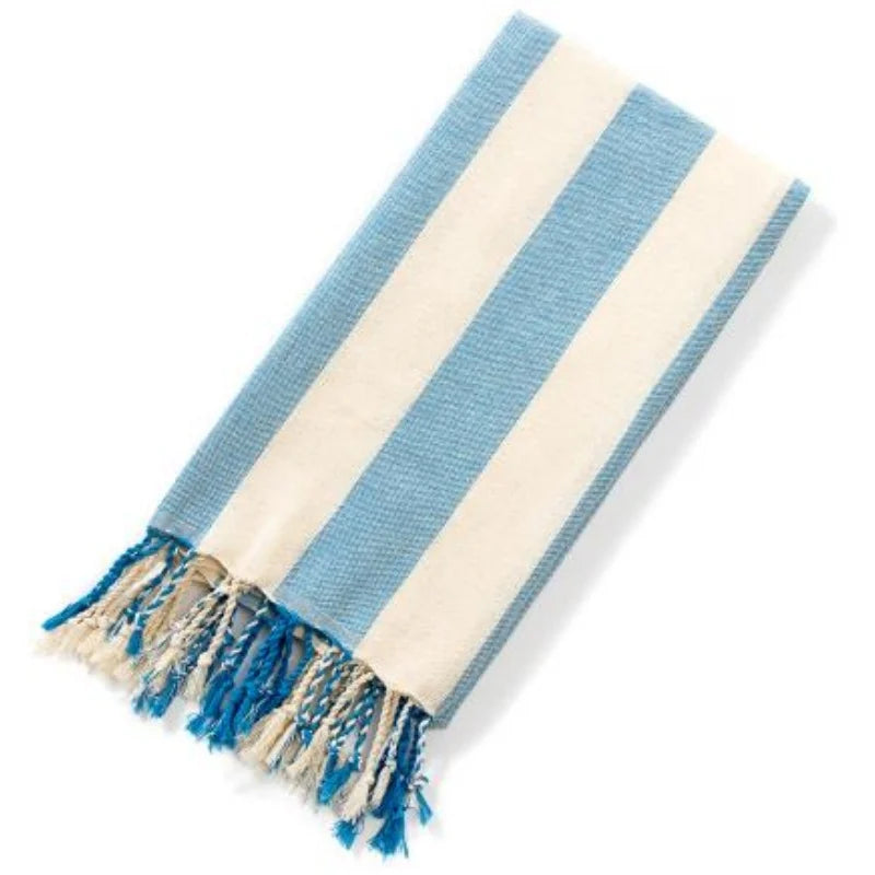 Large Cotton Beach Towel, Turkish Style Beach Towel with Sauna Girl Design, Unisex for Men and Women, Ideal for Spa & Sauna Gift