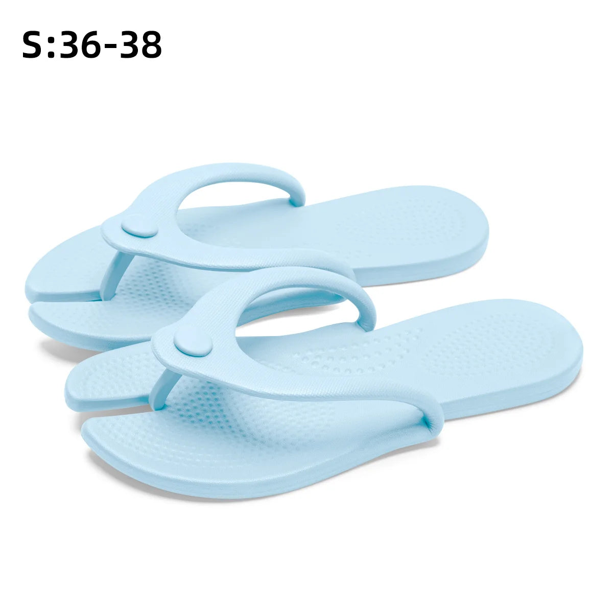 TZLDN EVA Women Flip Flops Foldable Detachable Beach Slippers Comfortable Soft Outdoor Flip Flops