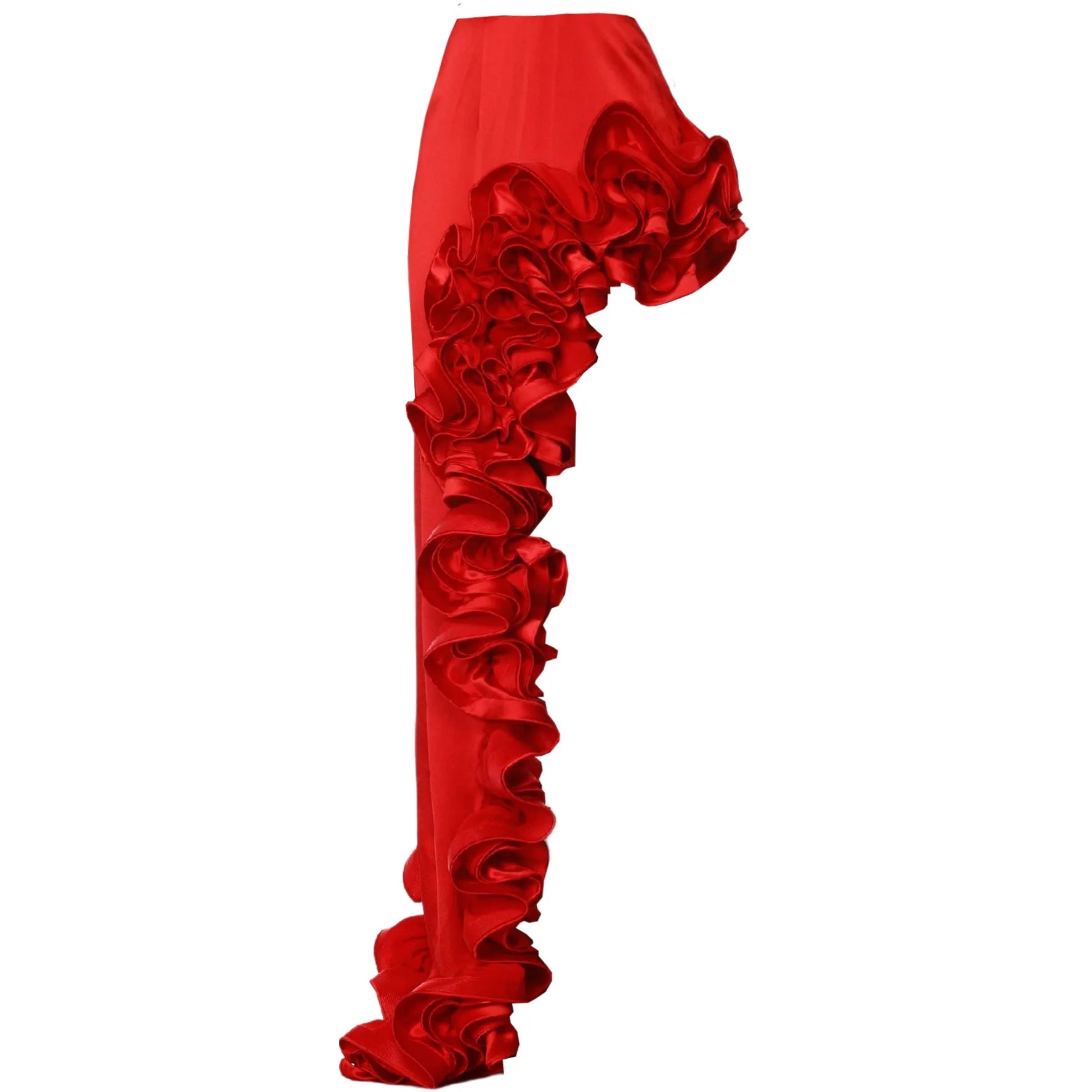 2025 Solid Red Flower One Piece Swimsuit Luxury Women Swimwear Sexy Swim Suit Deep V Monokini Off Shoulder Bodysuit Bathingsuit