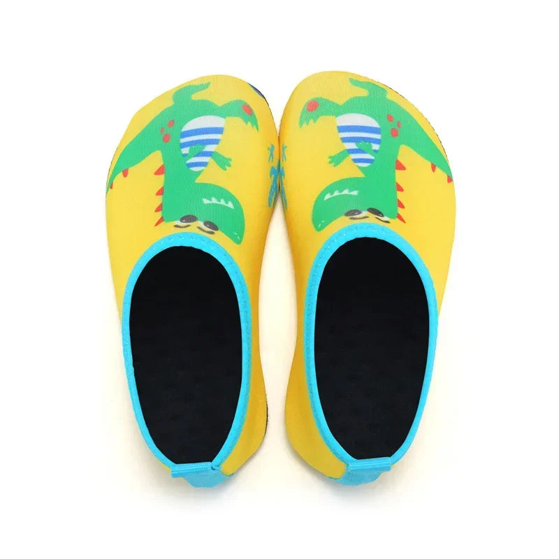 Children Water Beach Shoes Swimming Barefoot Girls Quick-Drying Aqua Shoes Boy Color Light Soft Slipper Snorkeling Swim Socks