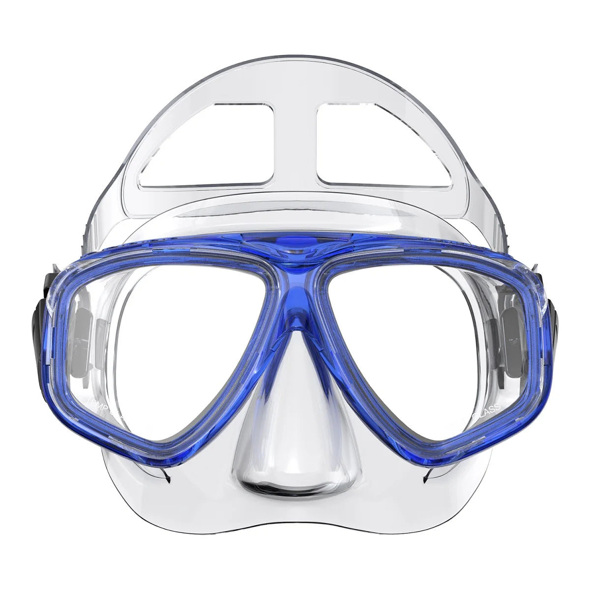 Diving Mask Optical Nearsighted Myopia Diving Glass Scuba Swimming Googles Tempered Glasses Short-Sighted Reading -1.0 to -9.0