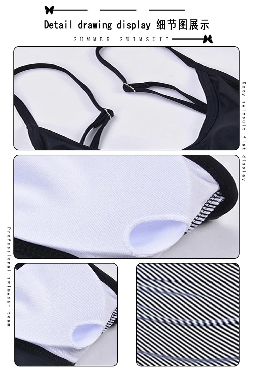 8 Colors Women Ruffled Tankini Set Padded Top With Adjustable Shoulder Straps Elastic Slim Knitted High Waisted Beachwear