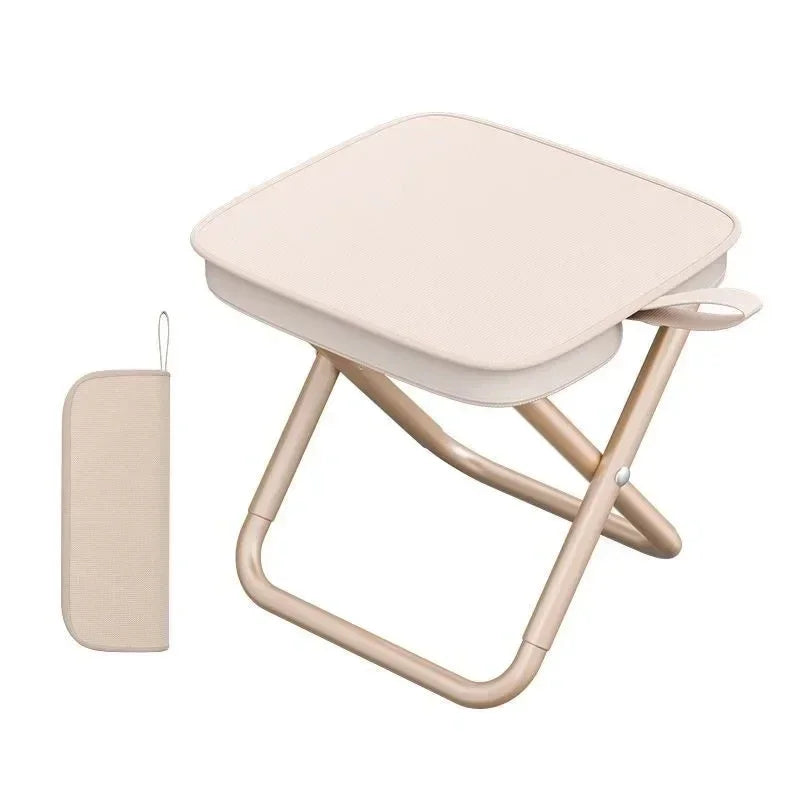 Portable Multifunctional Outdoor Picnic Camping Folding Chair Ultra Light Fishing Stool Folding Chair Outdoor Accessories