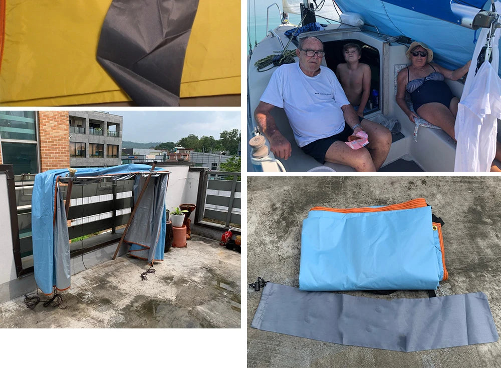 5x3m 4x3m 3x3m Awning Waterproof Tarp Tent Shade Ultralight Garden Canopy Sunshade Outdoor Camping Tourist Beach Sun Shelter