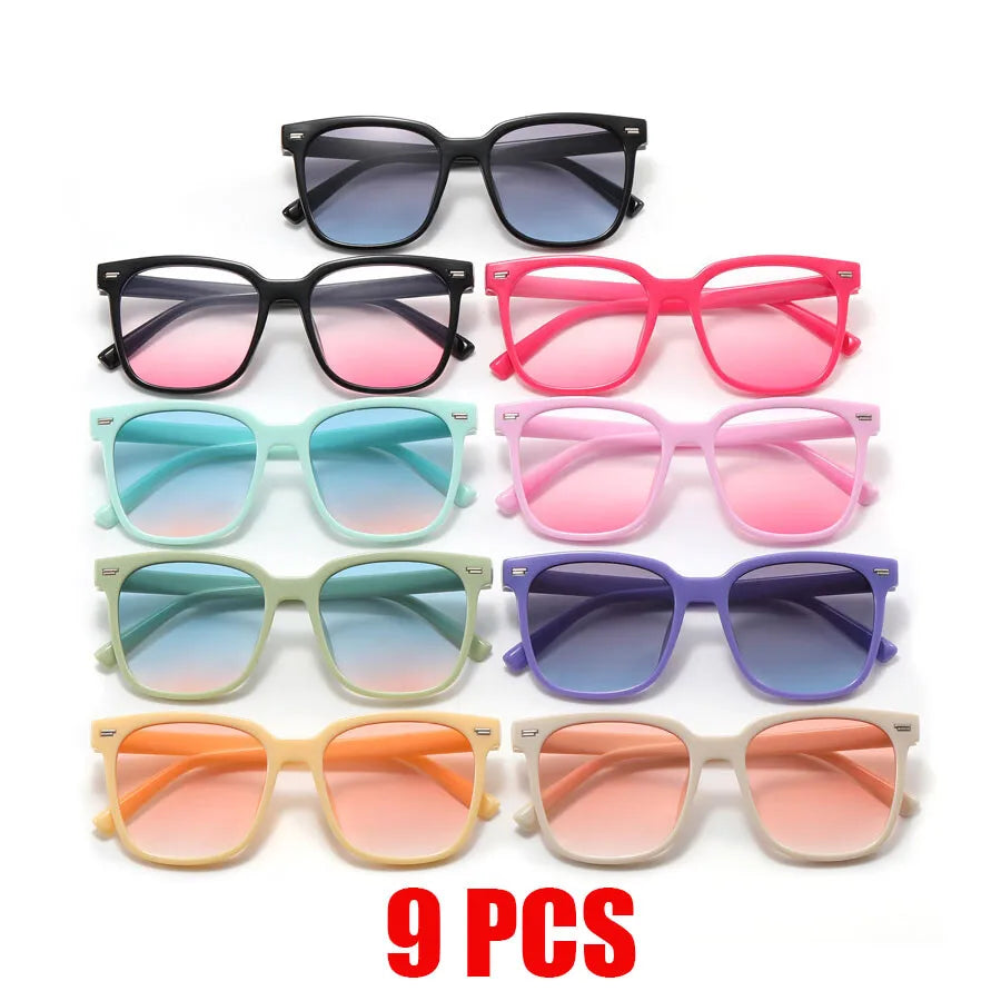 2025 UV400 Children's Multiple styles to choose from children's sunglasses 2-8 Year Old Baby Decorative Sunglasses Trendy