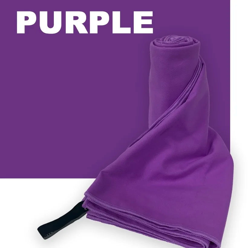 Microfiber Workout Towels For GYM Sweat Quick Dry Sports Towel for Yoga, Running, Camping, Beach, Swimming Pool& More