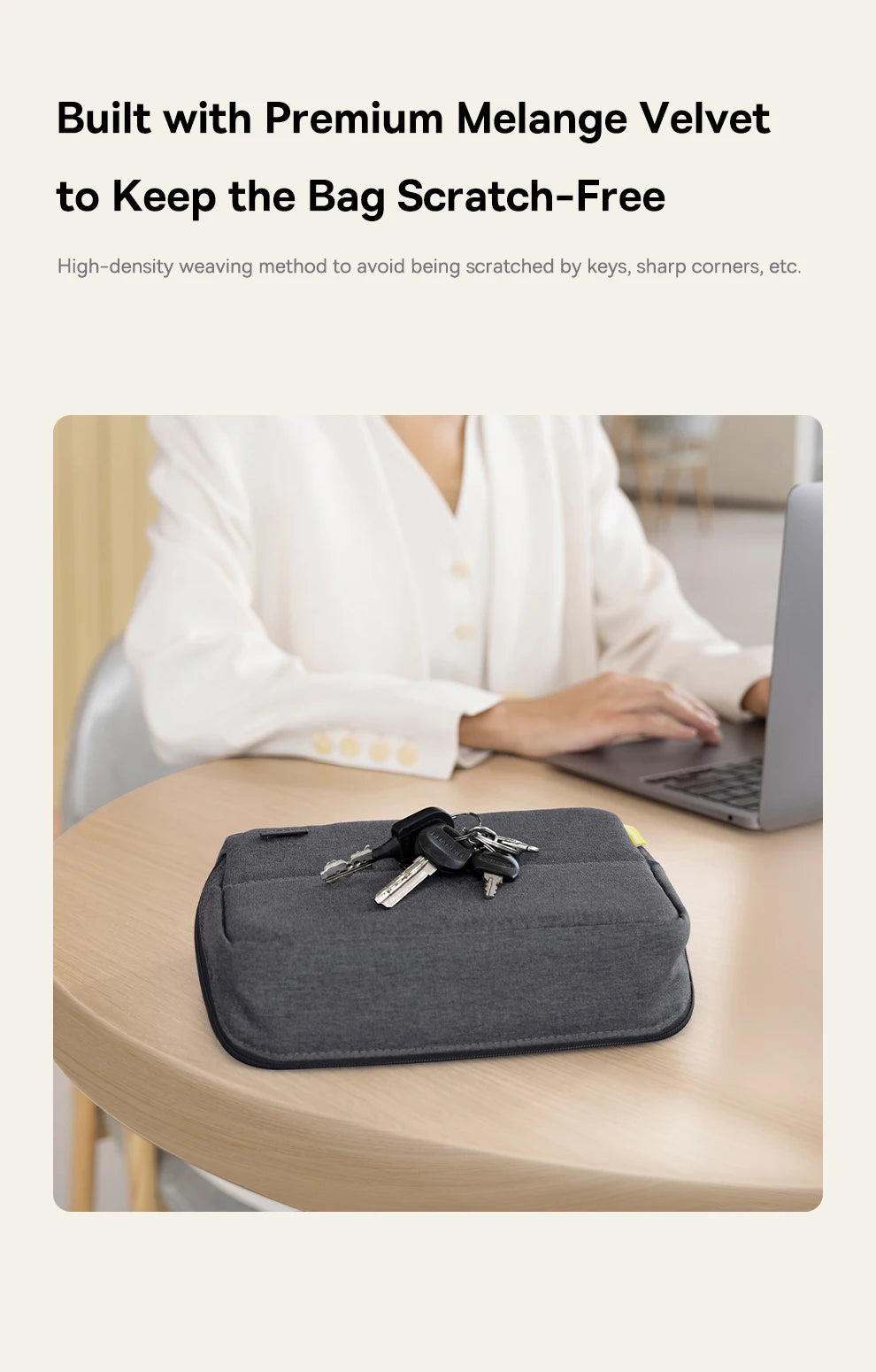 Baseus Phone Storage Bag for iPhone 17 Samsung Waterproof Digital Electronic Organizer Portable Power Bank Charger Camera Bag