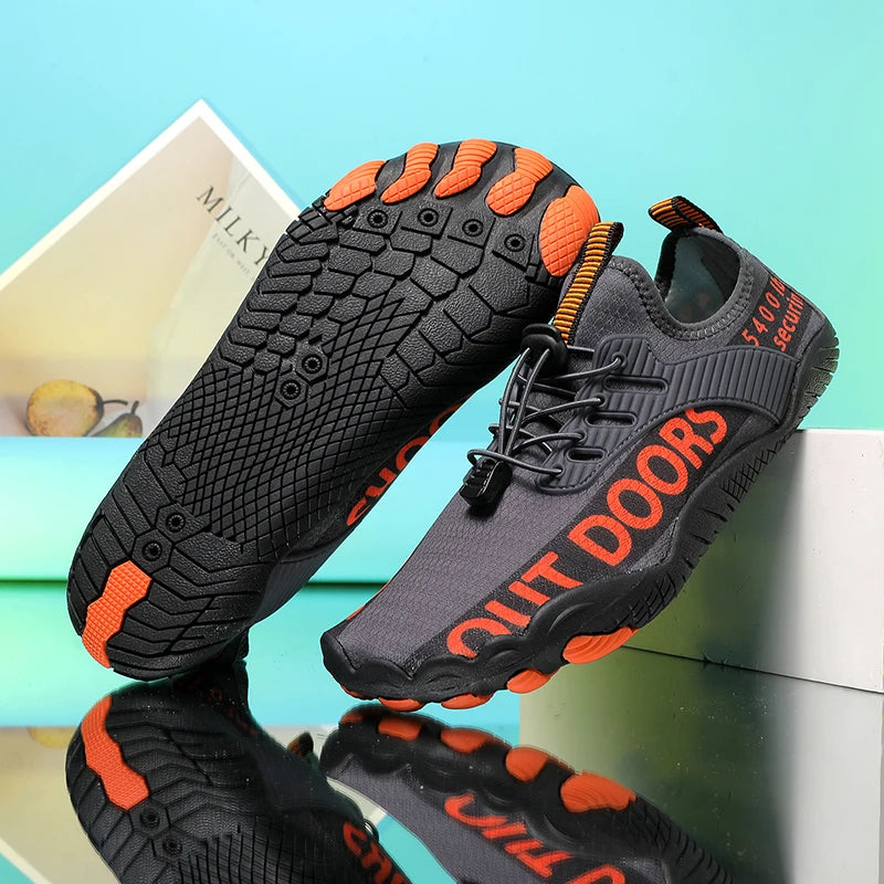 Men River Tracing Water Shoes Woman Outdoor Beach Swimming Mountaineering Shoes Breathable Summer Quick-Dry Aqua Shoes Wading