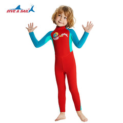 Boys/Girls UV Protection UPF50+ Swimwear Full Body Stinger Swimsuit Chlorine Resistant Bathing Suit One-piece Rash Guard
