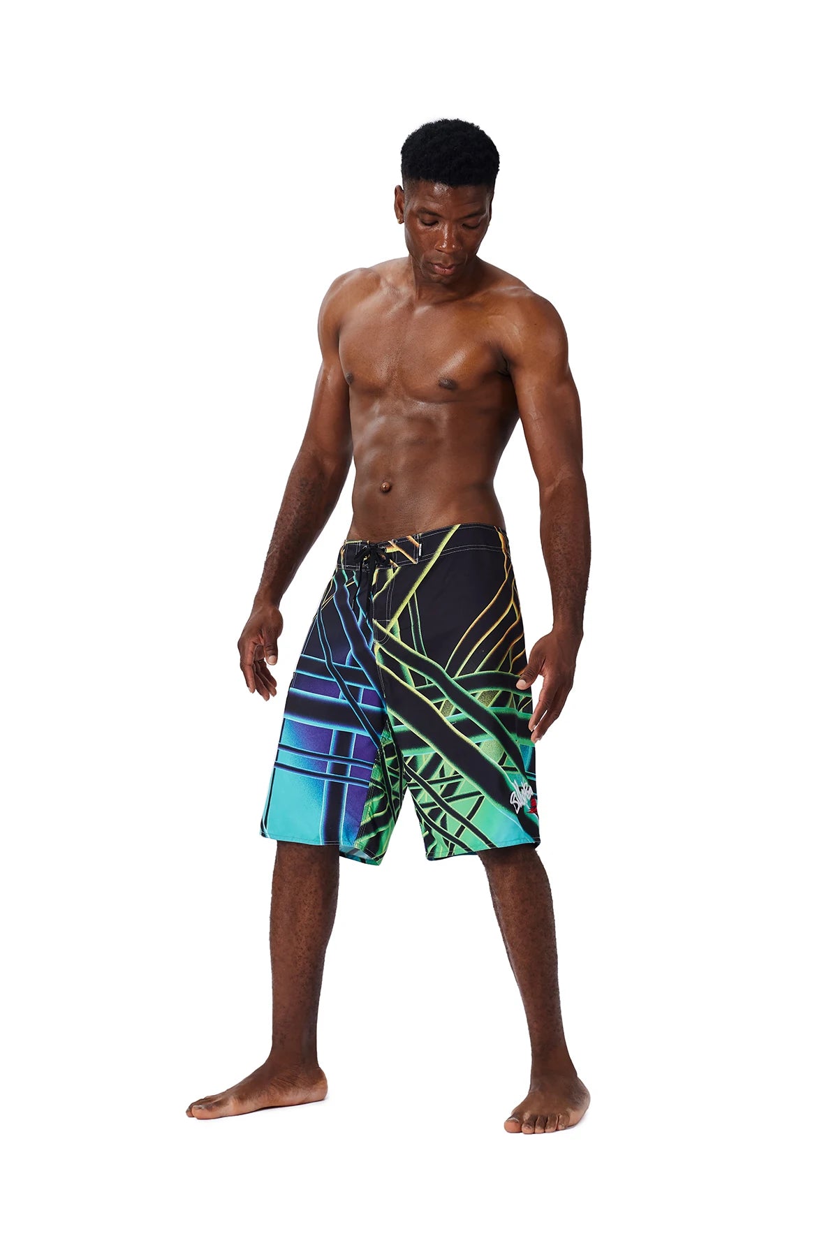 New Summer Men'S Board Casual Drawstring Pockets Shorts Beach Brand Short Surfing Bermudas Male Boardshorts Quick Dry For Sports
