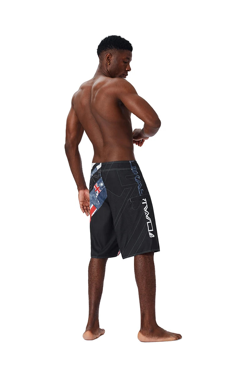Summer Quick Drying Men Surf Beach Shorts Fitness Muscle High Quality Water Sports Men Beach Shorts  swimshorts  bermuda homme