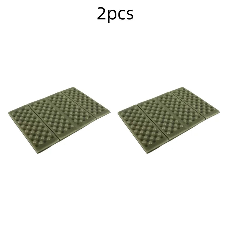 Folding Camping Mat Seat Waterproof XPE Foam Seat Cushion Poatable Picnic Pad Beach Chair for Hiking Fishing Mountaineering
