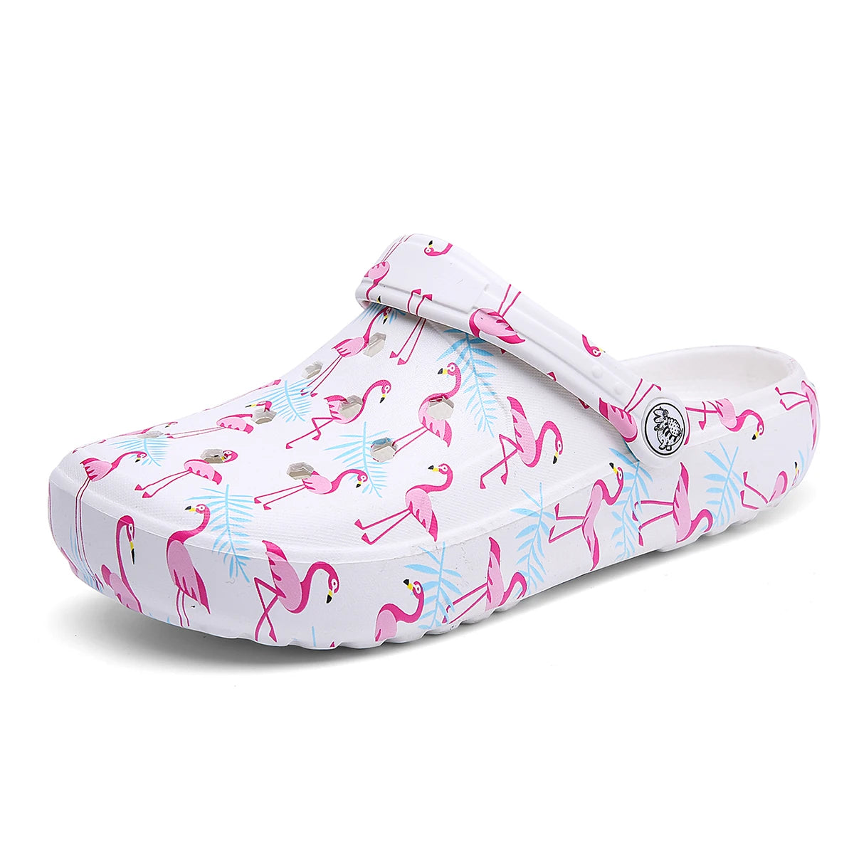 Garden Clogs Comfortable Women's Tie-dye Pattern Clogs, Slip On Lightweight Two-way Wear Clogs, Non-slip Summer Beach Slides 666