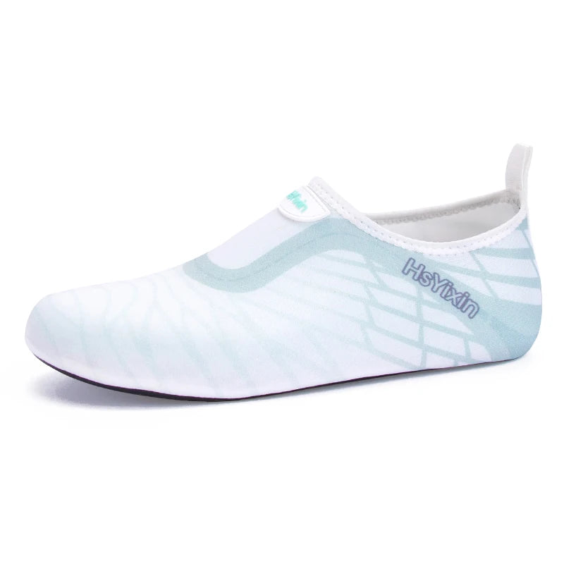 Lightweight, foldable portable travel Aqua shoes water shoes barefoot sand inspired shoes beach snorkeling swimming water shoes