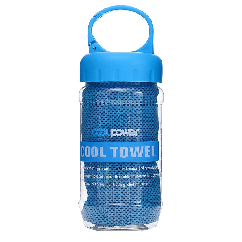 Breathable Cooling Towel Microfiber Mesh Ultra Soft Lightweight Quick Dry Ice Wipes Outdoor Sports Sunstroke Prevention