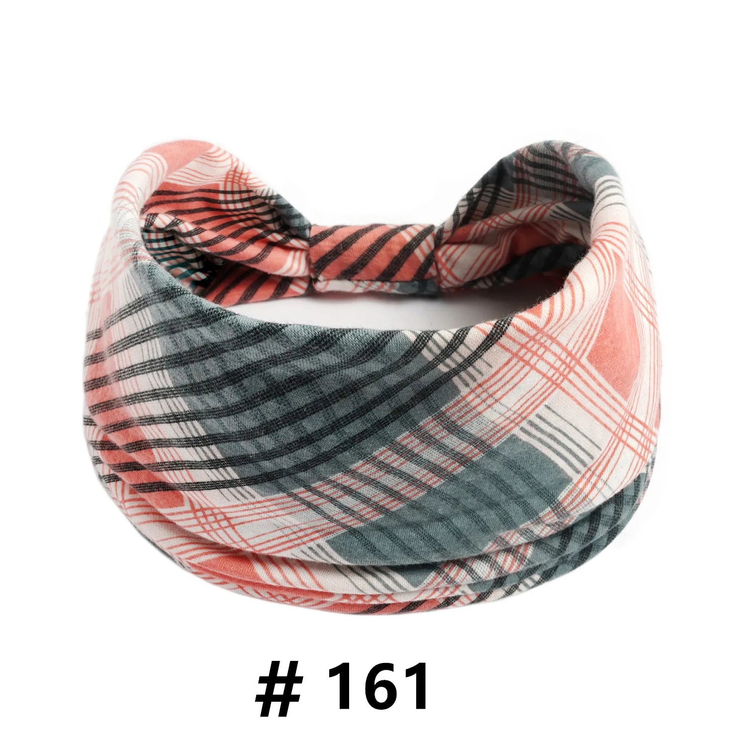 Boho African Headbands for Women Wide Cotton Turban Headwrap  Knot Elastic Hairbands Bandeau Sport Workout Yoga Hair Accessories