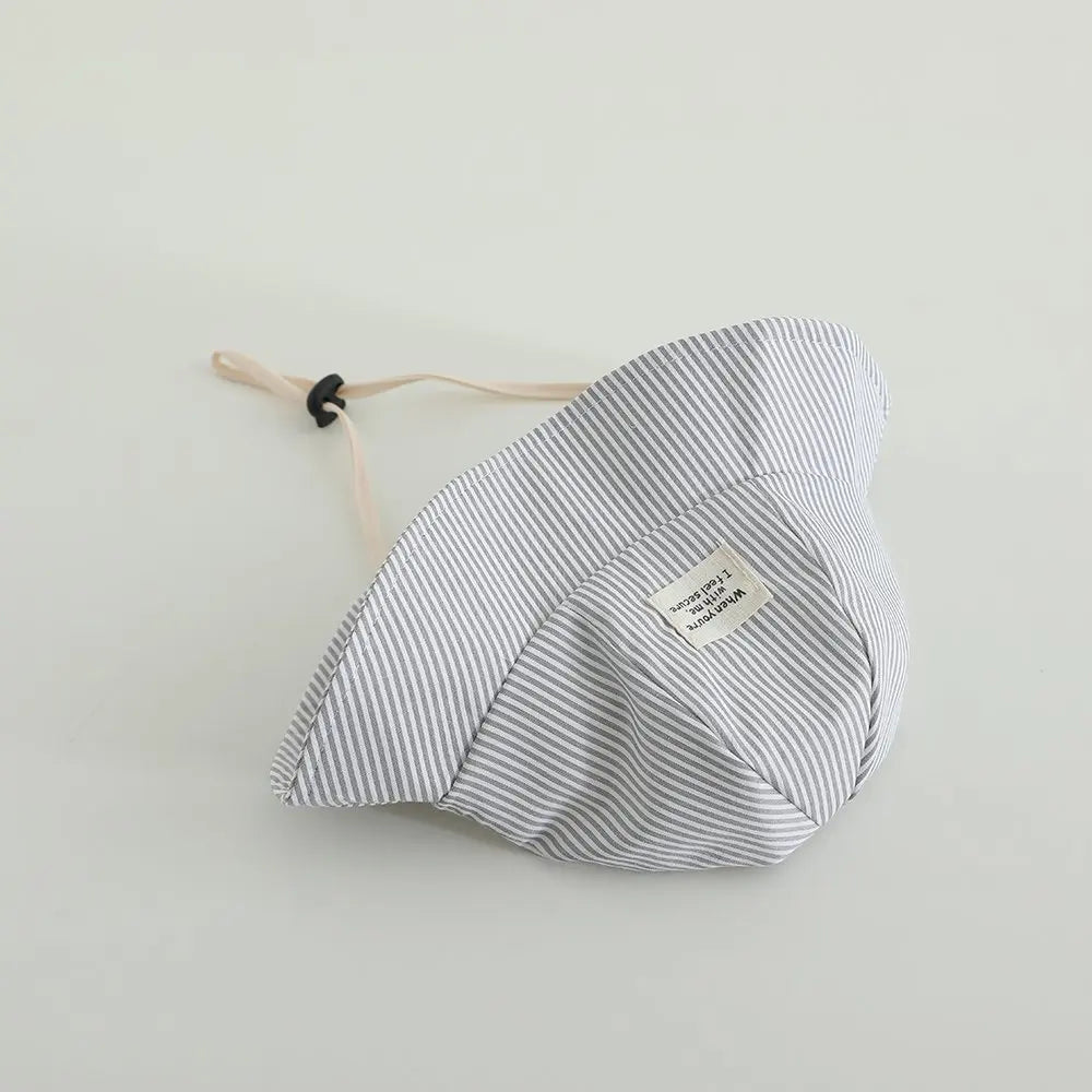 Panama Autumn Baby Boys And Girls Sun Hat Striped Baby Bucket Hat Toddler Sun Cap Children Beach Sun Hat