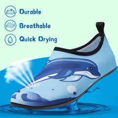 Children Water Beach Shoes Swimming Barefoot Girls Quick-Drying Aqua Shoes Boy Color Light Soft Slipper Snorkeling Swim Socks