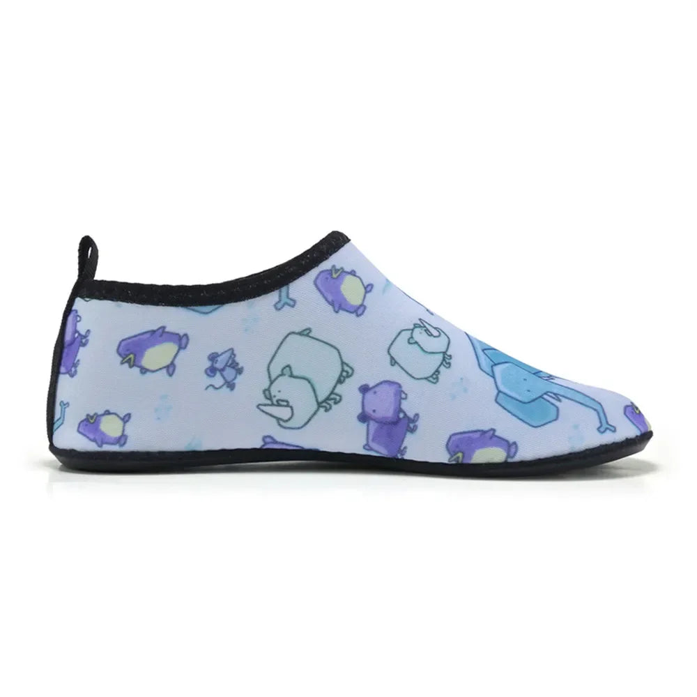 Children Water Beach Shoes Swimming Barefoot Girls Quick-Drying Aqua Shoes Boy Color Light Soft Slipper Snorkeling Swim Socks