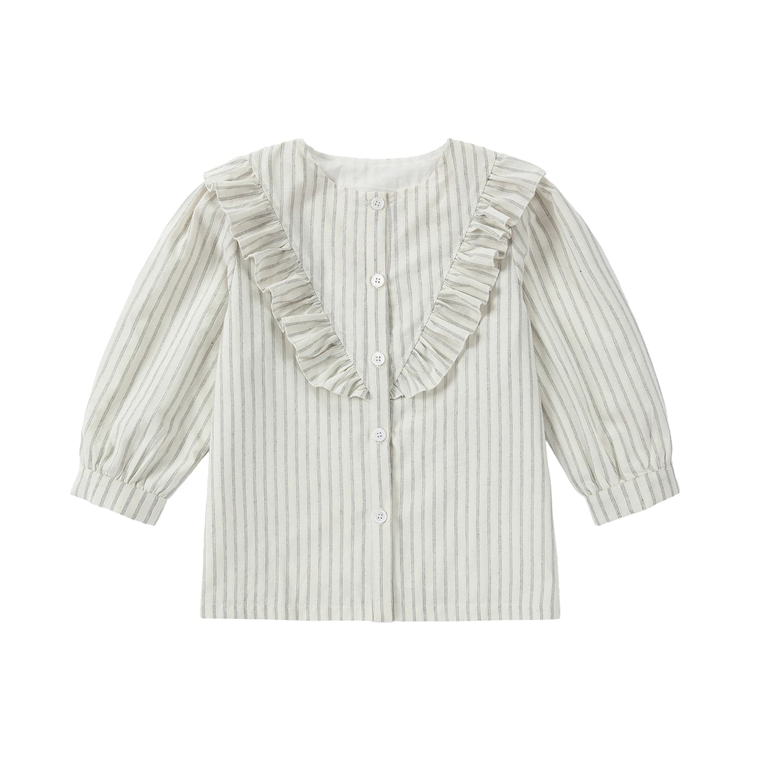 AP Santorini Stripe Collection SS26 Girls Ruffles Sleeve Dress Baby Kids Set V-neck Knit Top Brothers Sisters Family Matching