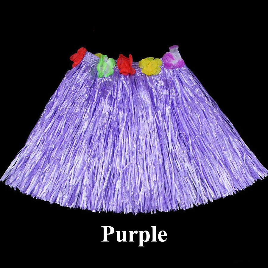 1pc/5pcs-Hawaiian Hula Skirt Hawaiian Grass Skirt Tropical Hawaiian Hula Skirt Hawaiian Hula Skirt Costume Summer Beach Vacation