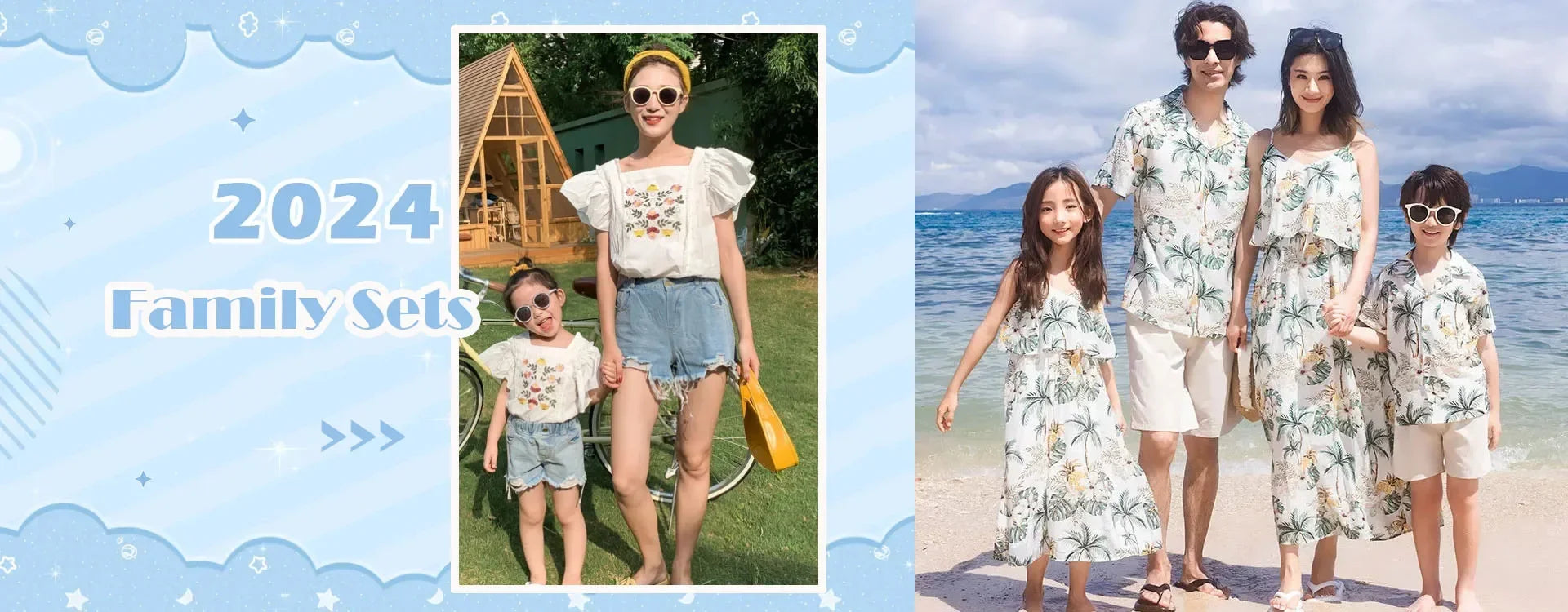 2025 Beach Family Matching Outfit Girl Dress Resort Couple Look Dad Son Sea Holiday Boy Clothes Vacation Mom And Daughter Summer