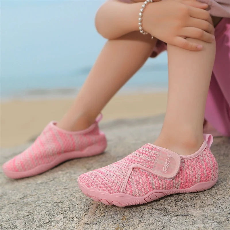 Water Shoes Kids Walking Barefoot Boy Girl Quick Dry Non-slip Beach Sneakers Children Swimming Light Aqua Shoes Outdoor Garden