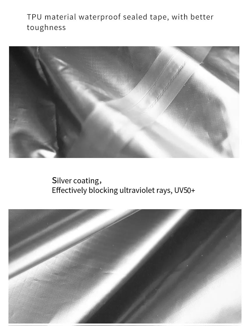 Aricxi 19 points Ultralight Tarp Outdoor Camping Survival Sun Shelter Shade Awning Silver Coating Pergola Waterproof Beach Tent